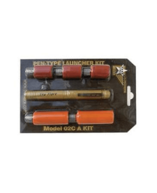 Kit With Pen Launcher, Whistles And Bangers