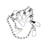 Eagle Claw Eagle Claw Stringers-46" 9 Snap Chain Eagle Claw Eagle Claw Stringers-46" 9 Snap Chain