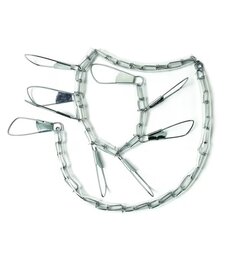 Eagle Claw Stringers - 9 Snap Vinyl Coated Chain