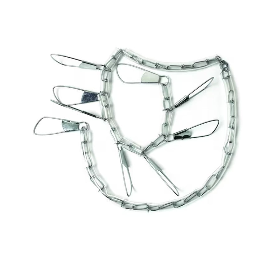 Eagle Claw Eagle Claw Stringers - 9 Snap Vinyl Coated Chain