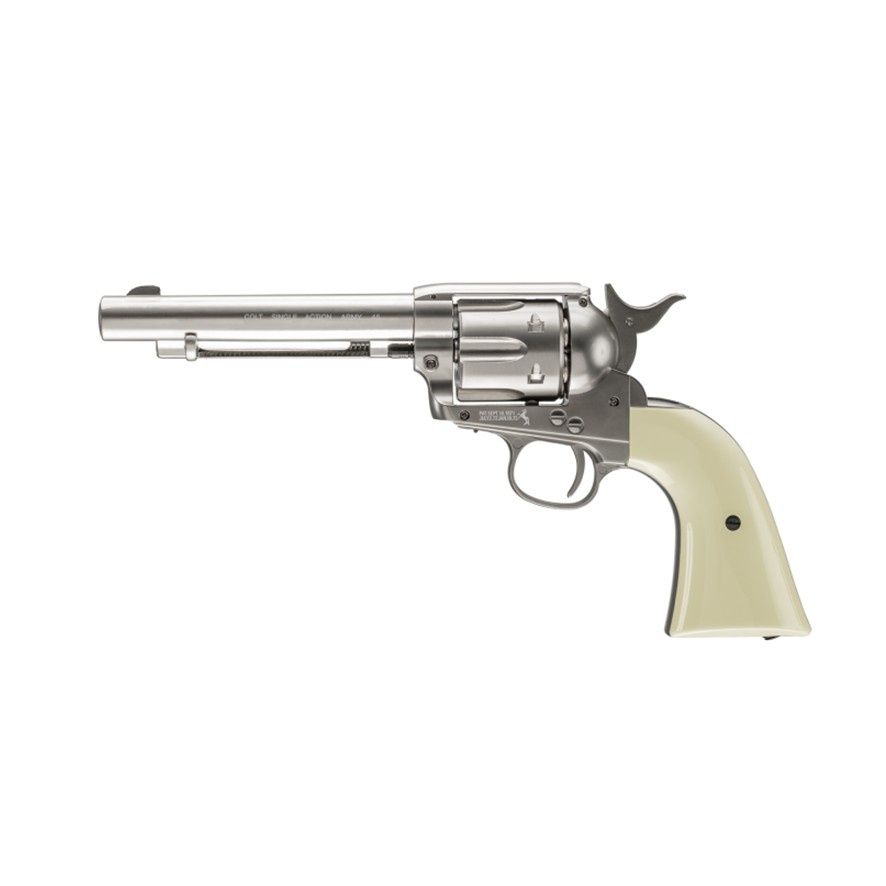Colt - Peacemaker S4A45, Revolver, Nickel, BB