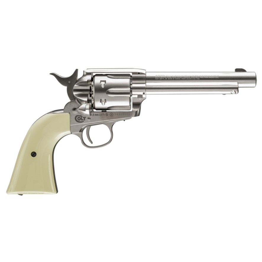 Colt - Peacemaker S4A45, Revolver, Nickel, BB