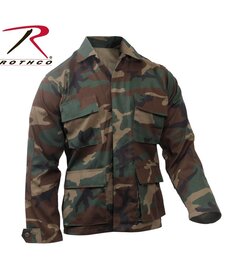 BDU Shirt Woodland Camo