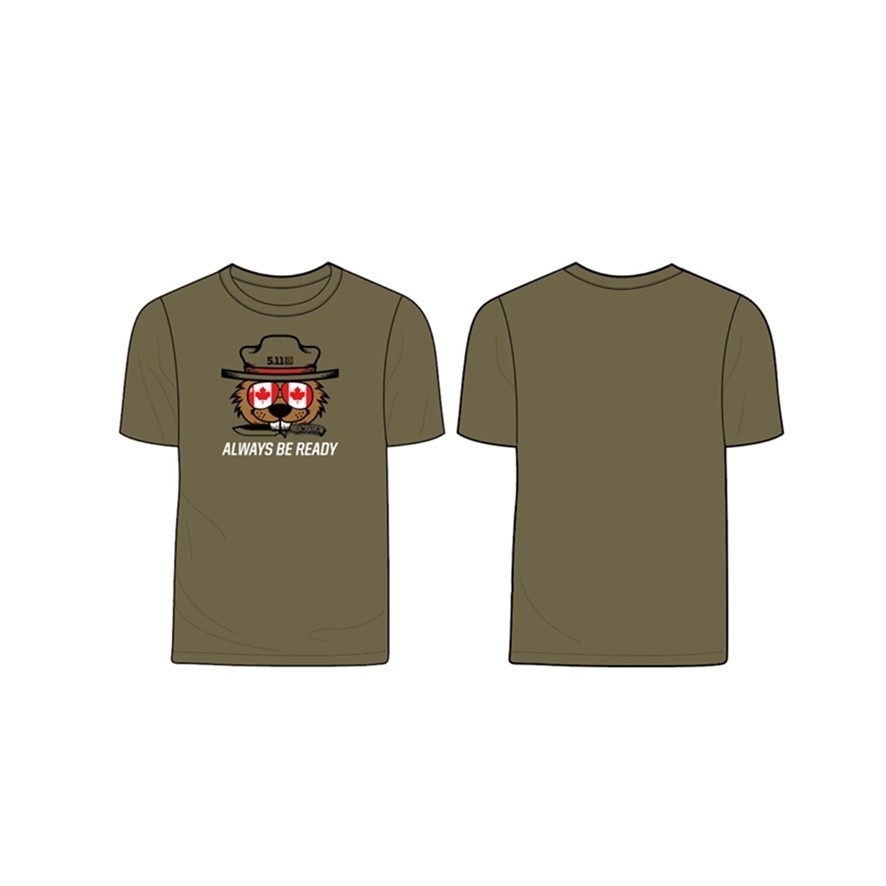 5.11 Tactical Beaver And Knife S/S Tee