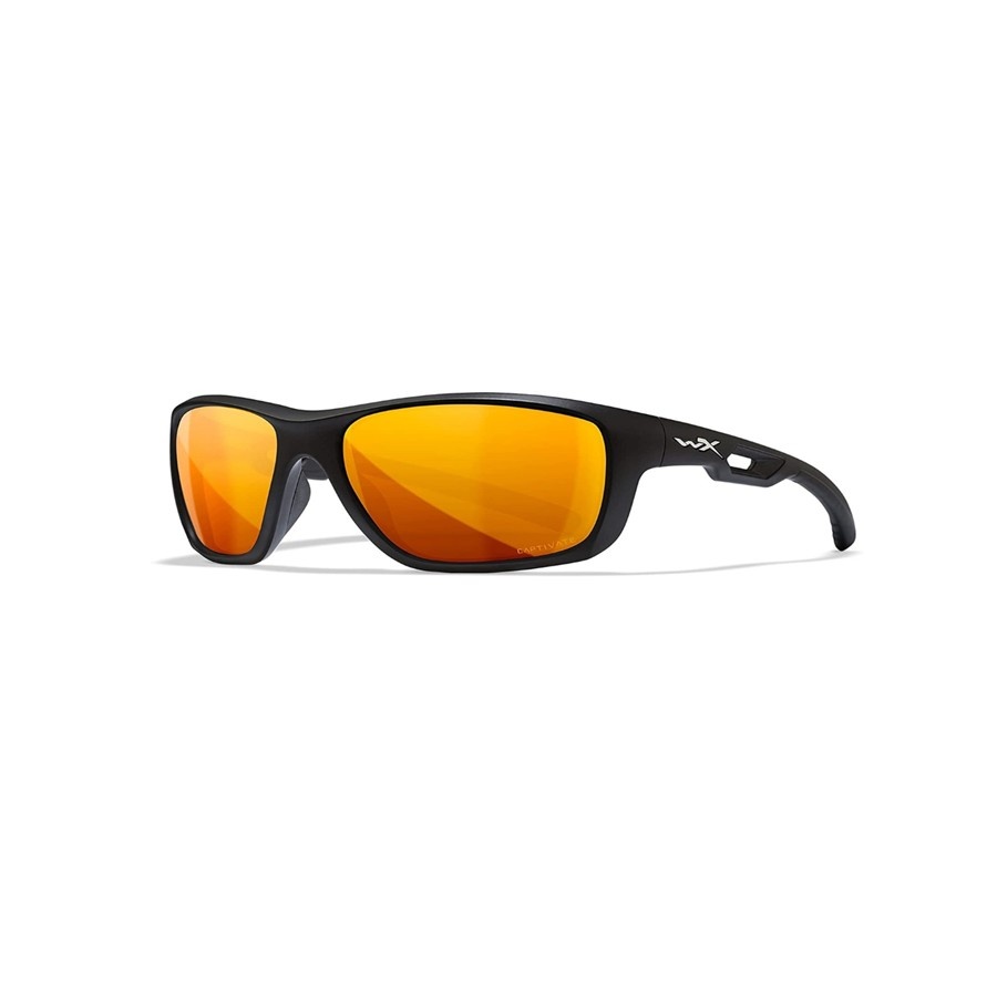 Wiley X Aspect Captivate Pol Bronze Mirror / Matte Black Frame