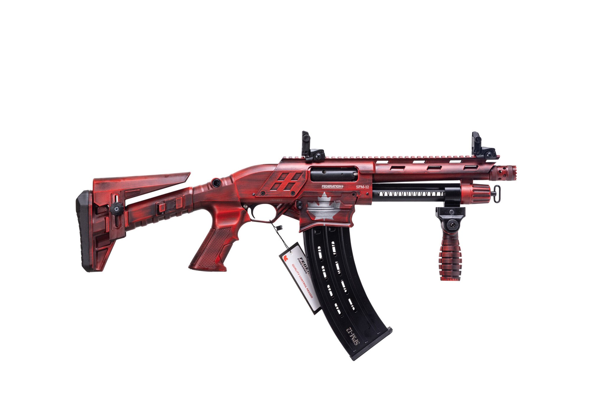 Federation Firearms SPM-12 9″ Shorty, 12ga 3″ Magazine-Fed Pump Action Shotgun
