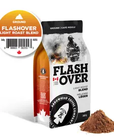 Mix Blend Light Roast - Flashover - 340g Ground Mix Blend Light Roast - Flashover - 340g Ground