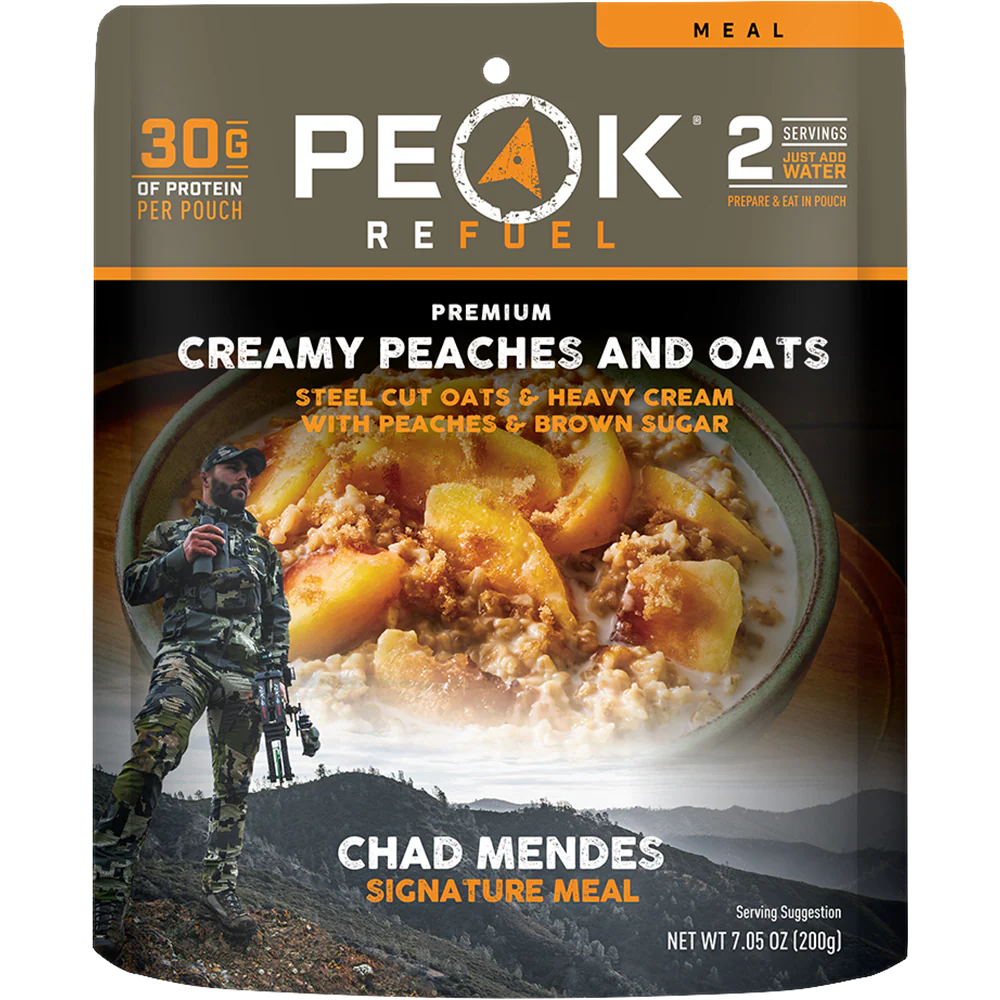 Peak Refuel Creamy Peaches and Oats