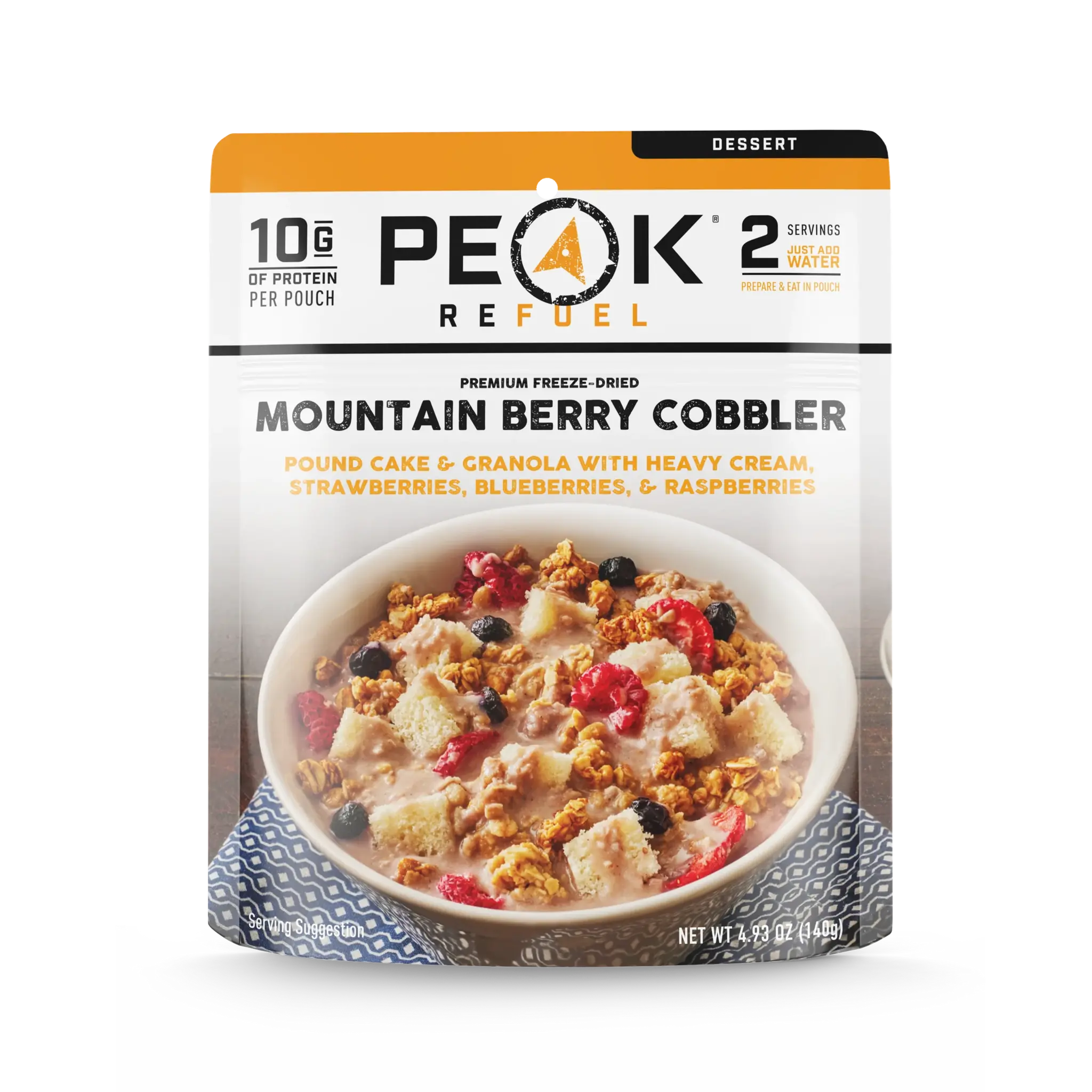 Peak Refuel Mountain Berry Cobbler
