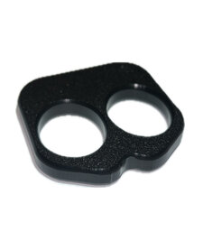 Black Polymer Knuckles - Two Finger