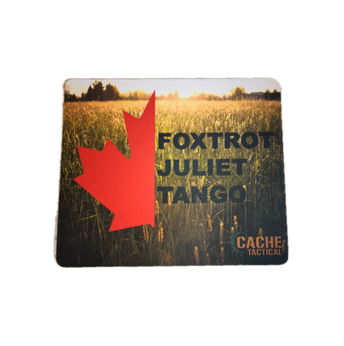 Cache Tactical Foxtrot Juliet Tango Mouse Pad
