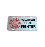 Cache Tactical Volunteer Fire Fighter License Plate