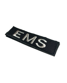 Embroidered EMS Patch Velcro