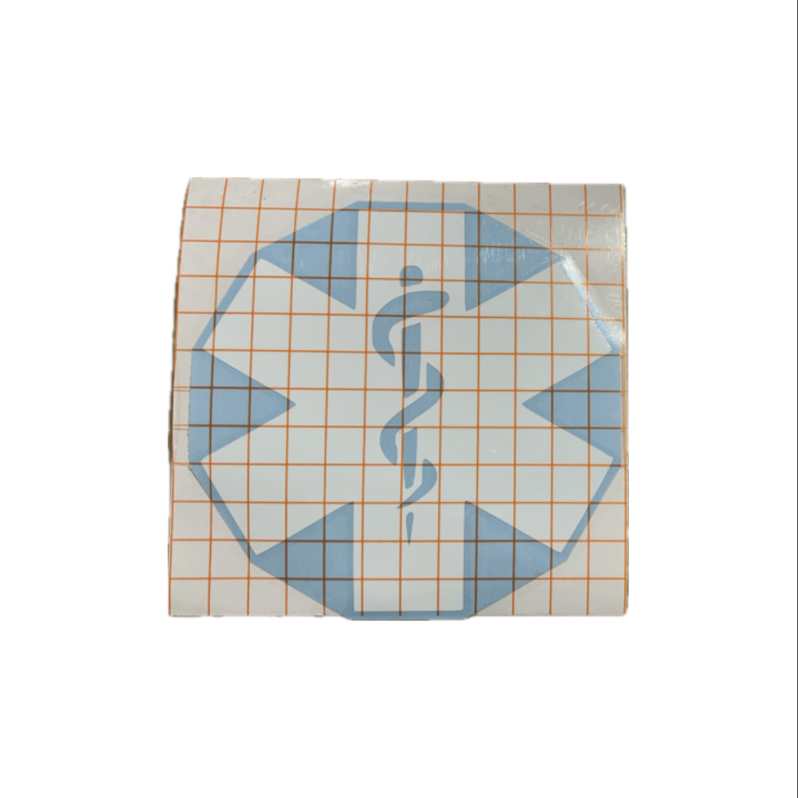 Cache Tactical White EMS Window Decal - 6"x6"