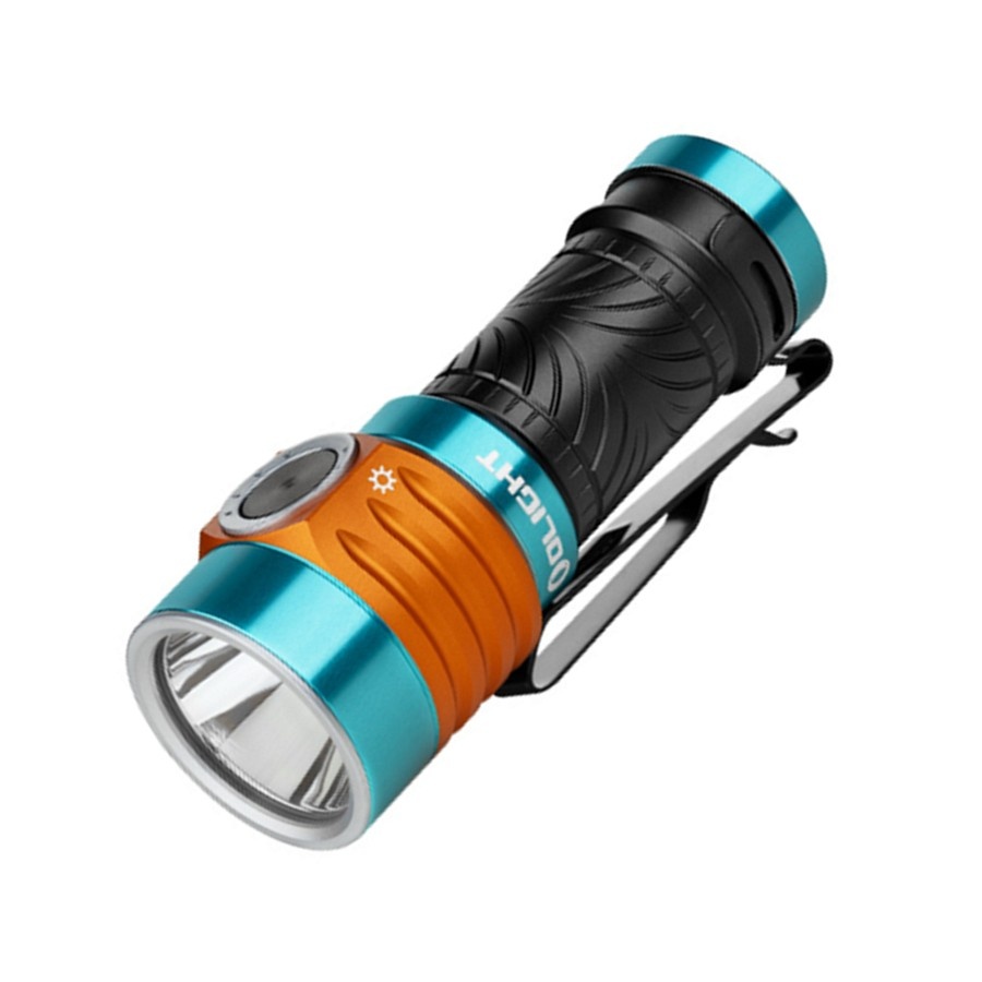 Olight Baton Turbo Compact EDC Flashlight with 510m Long-Range Beam