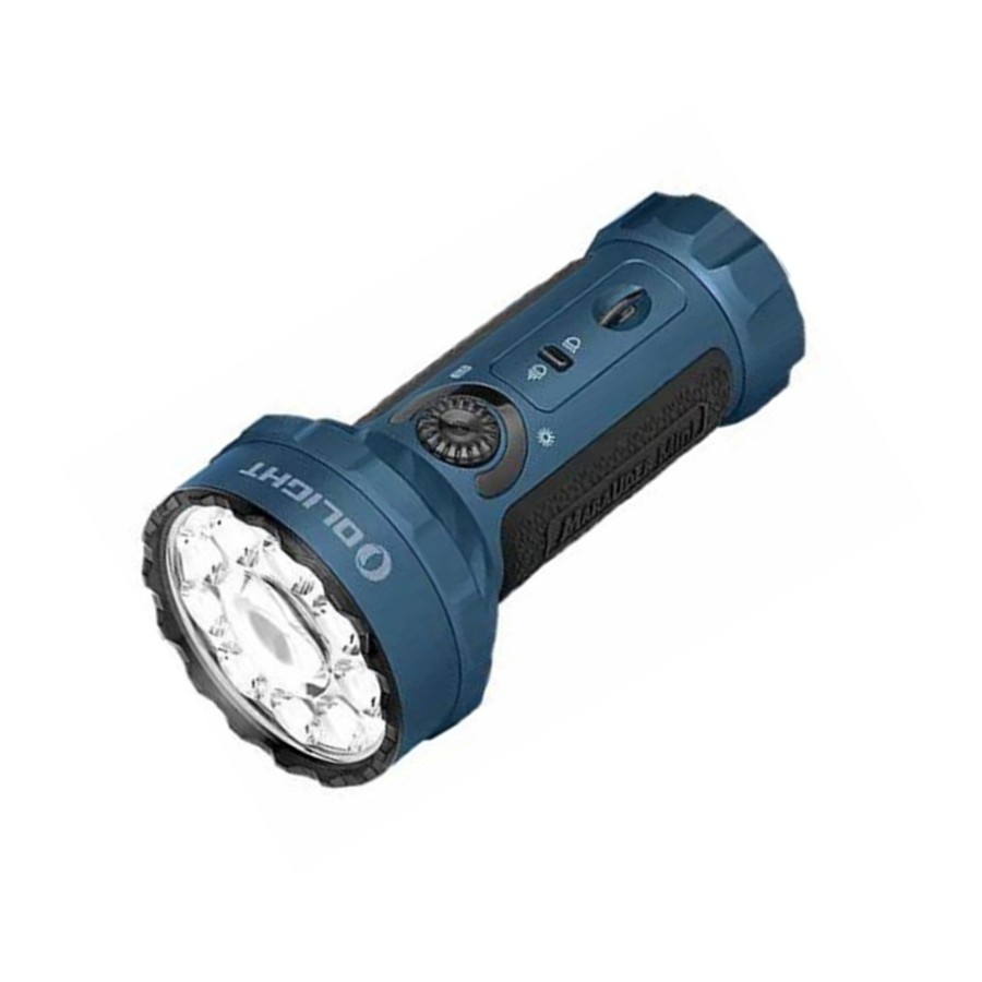 Olight Marauder Mini Powerful LED Flashlight- Midnight Blue