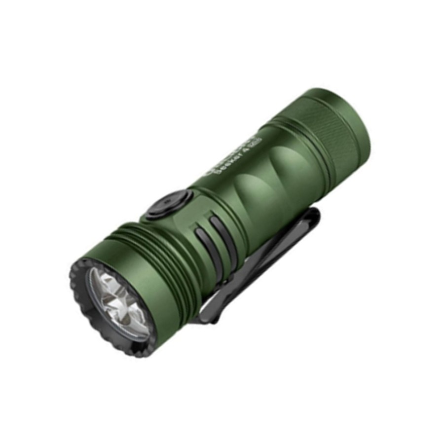 Olight Seeker 4 Mini EDC W/ White Light And UV , OD Green , CW