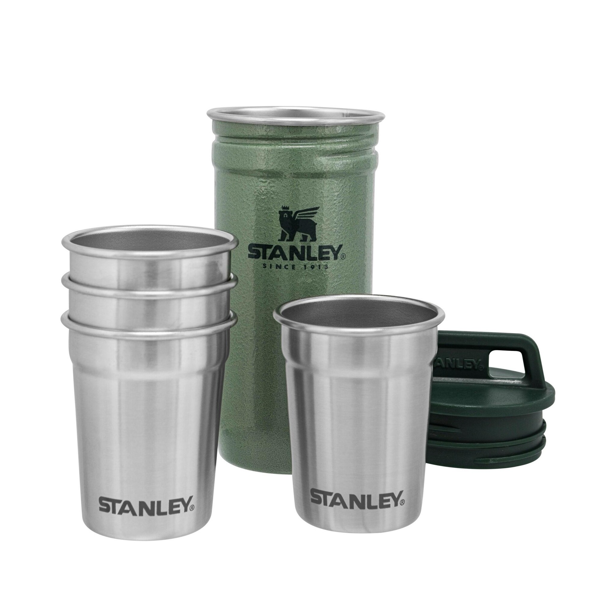 Stanley Advanced Nest Shot Glass Hammertone Green