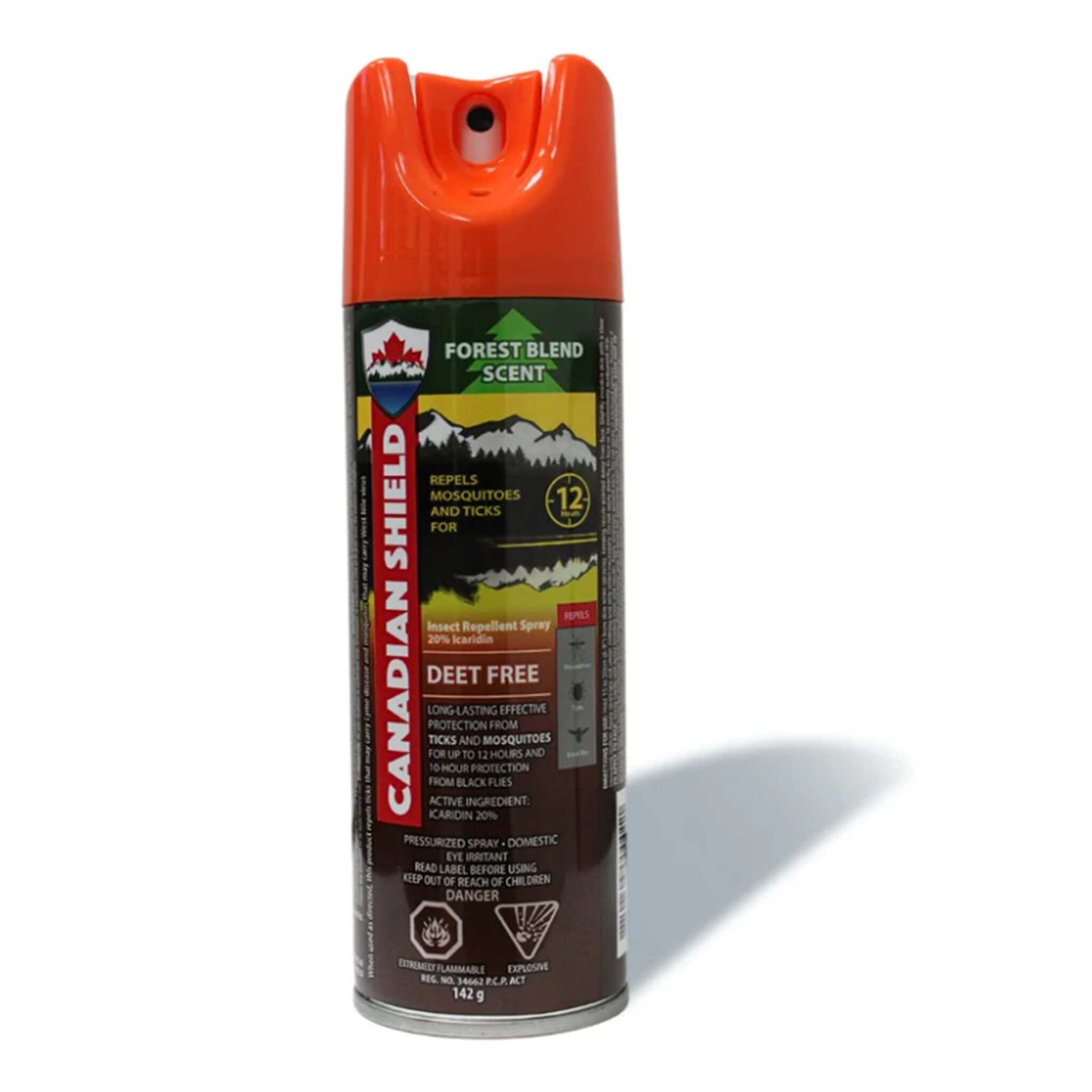 Canadian Shield Deet Free Forest Blend Cedar Oil Repellent Aerosol 20% Icaridin
