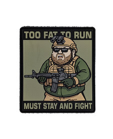 PVC Patch - Stay and Fight
