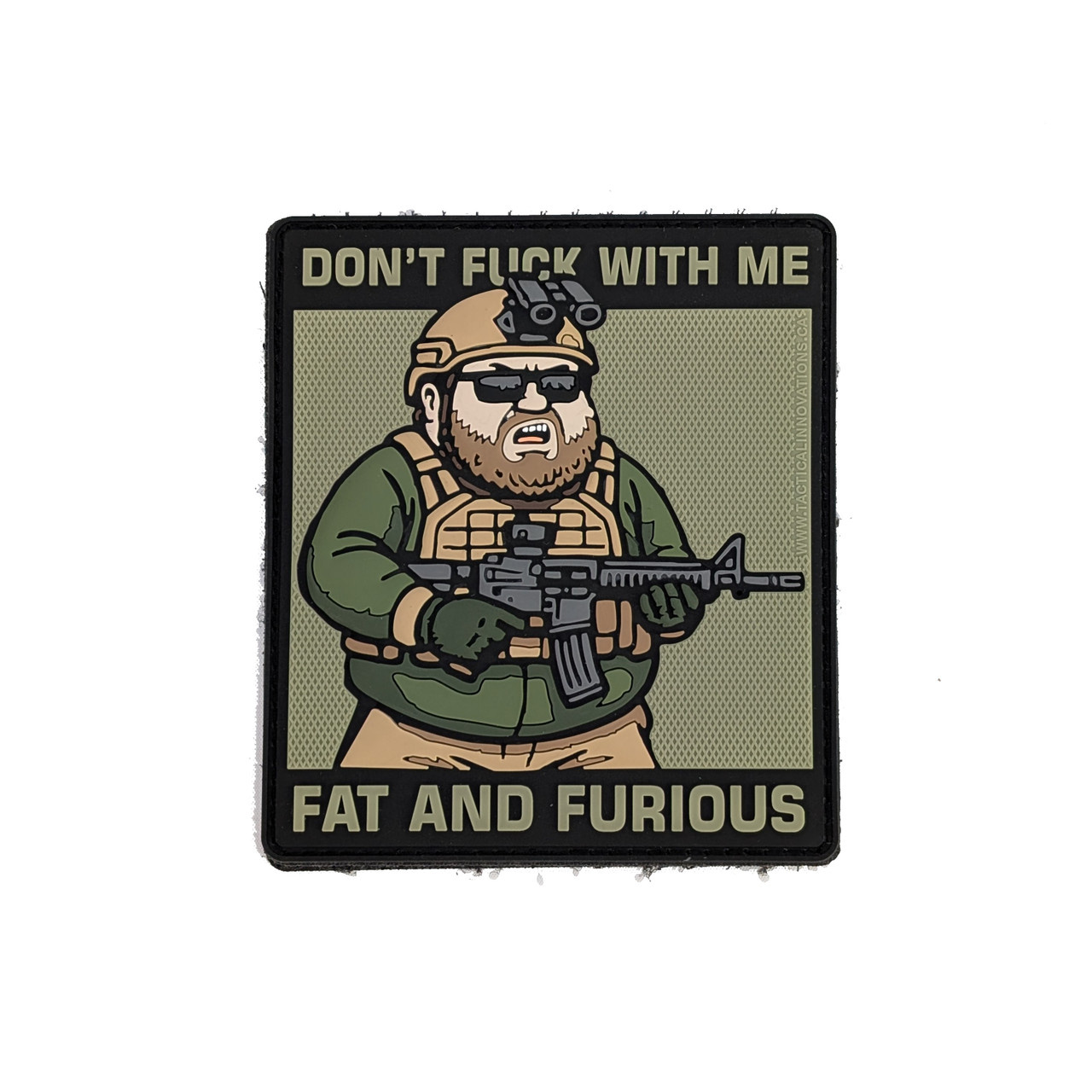 Tactical Innovations Canada PVC Patch - Fat and Furious