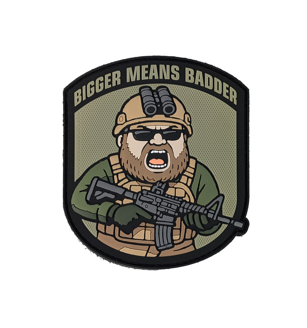 Tactical Innovations Canada PVC Patch - Bigger means Badder