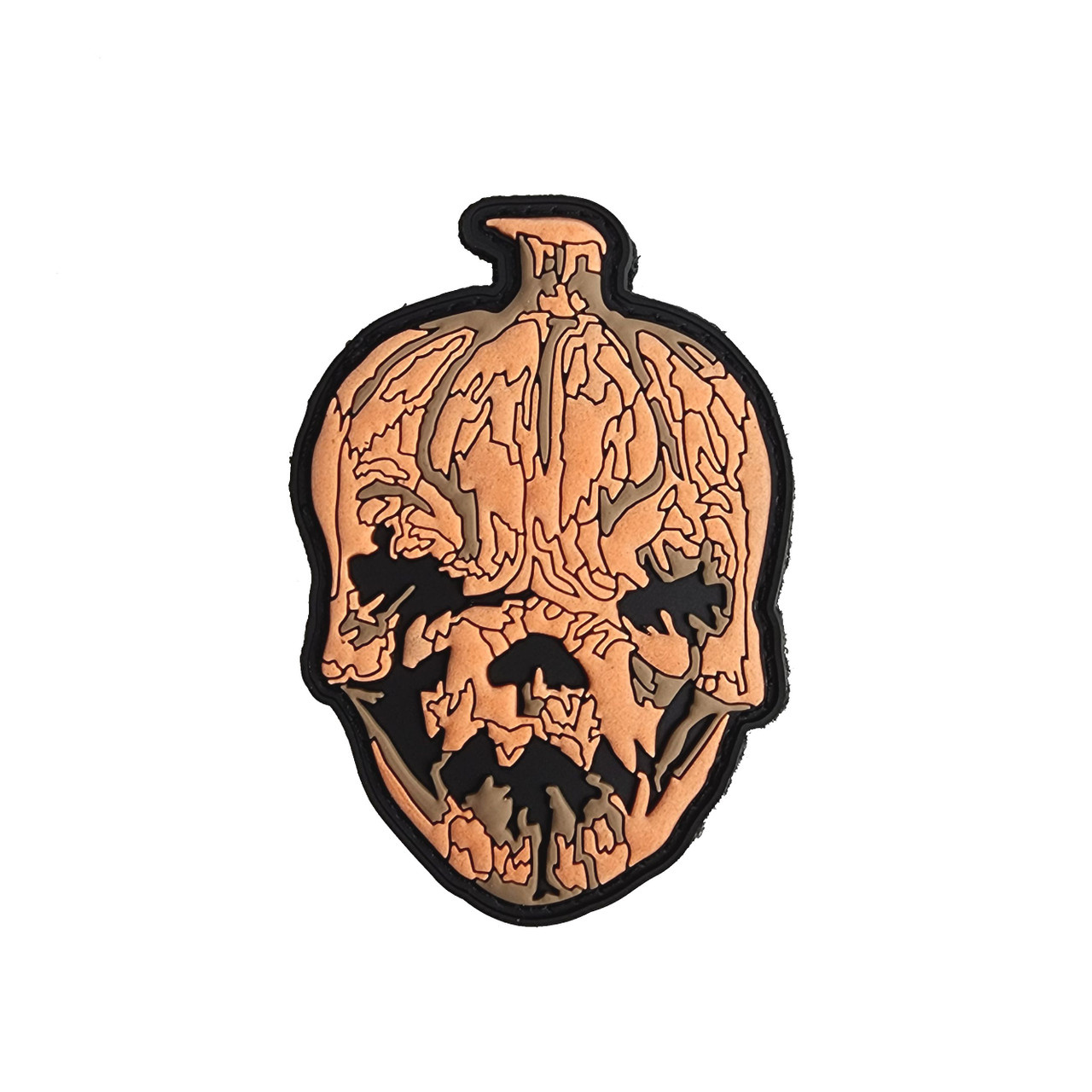Tactical Innovations Canada PVC Patch - Halloween Jack-o-lantern - Glow