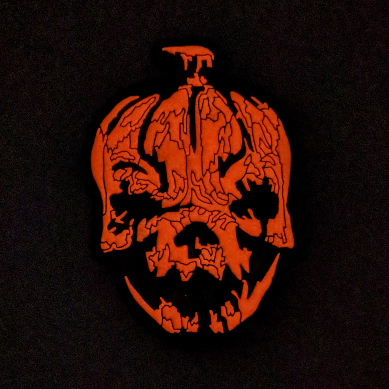 Tactical Innovations Canada PVC Patch - Halloween Jack-o-lantern - Glow