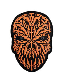 PVC Patch - Halloween Skull - Glow
