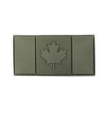 Tactical Innovations Canada Morale Patch - Canadian Flag 2x4 - Subduded Green