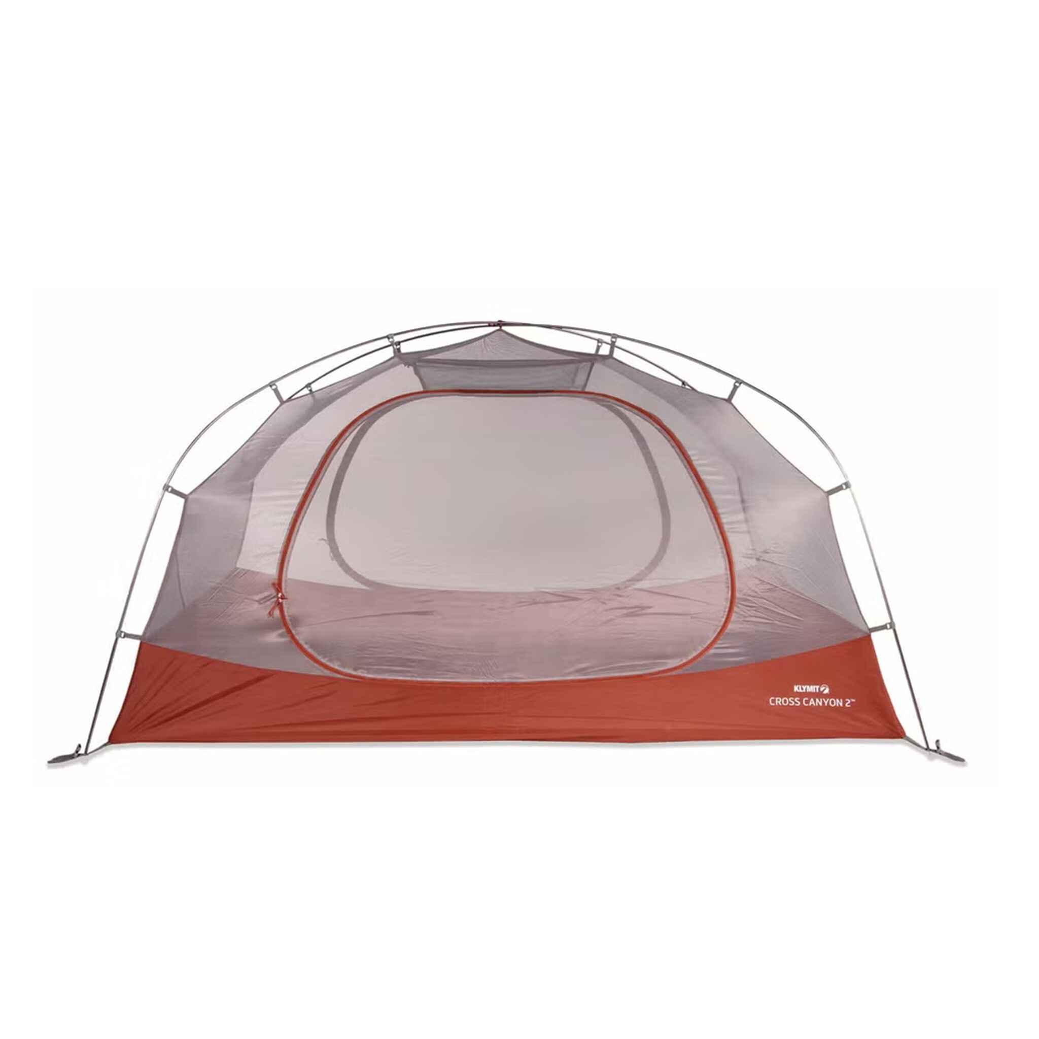 Klymit Cross Canyon 2 Tent, Red & Grey