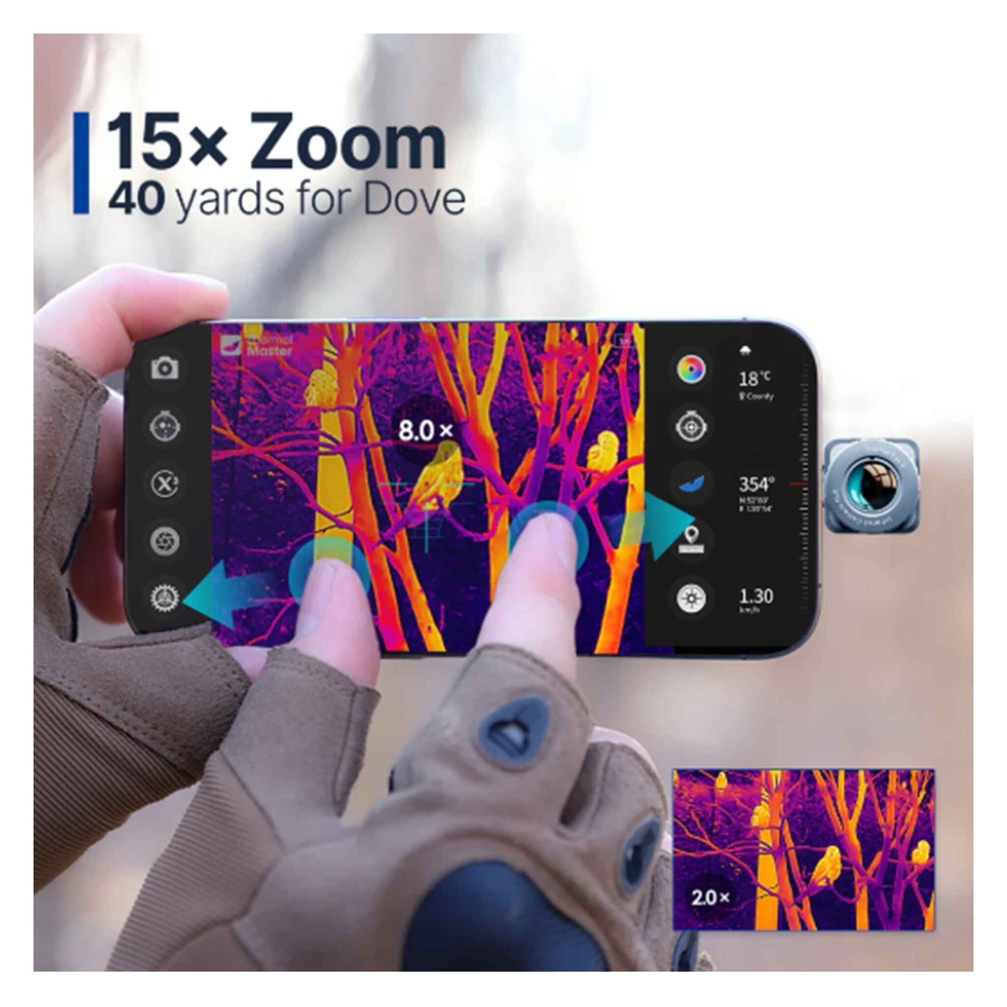 Thermal Master X2 Thermal Monocular (Android)