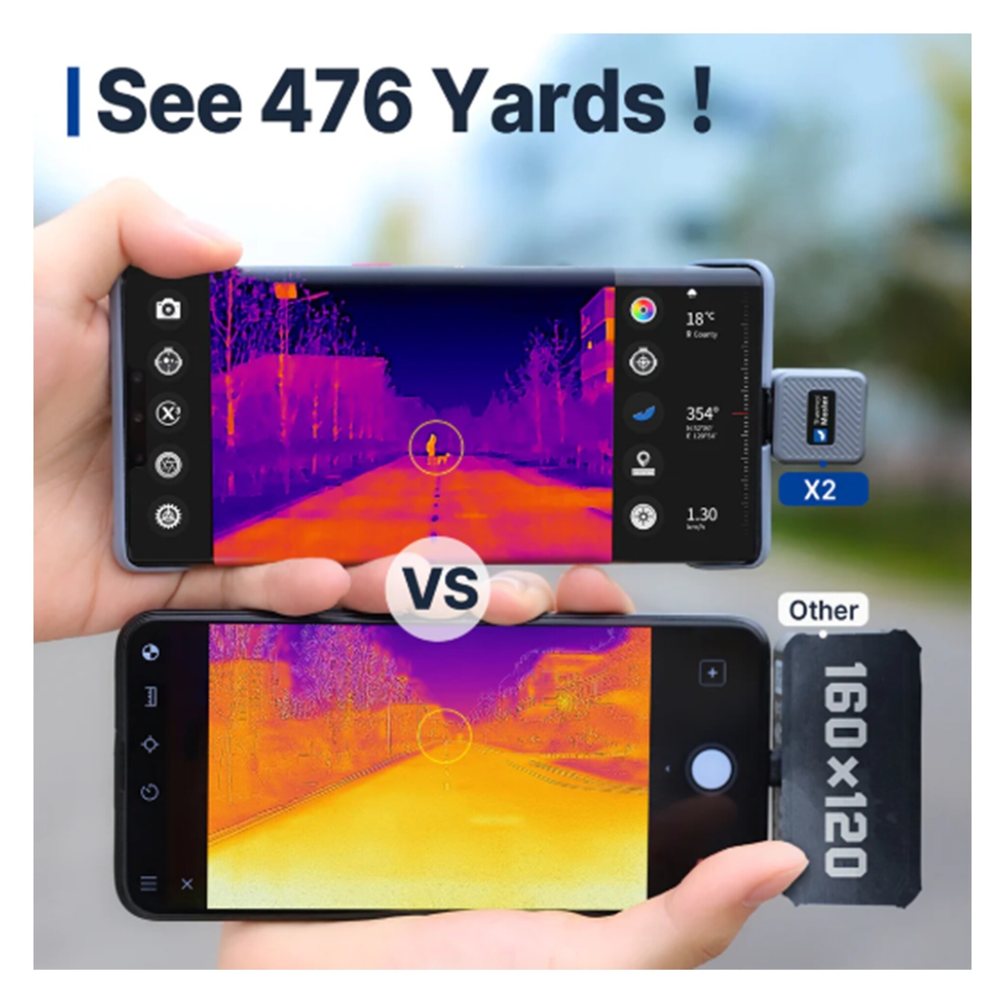 Thermal Master X2 Thermal Monocular (Android)