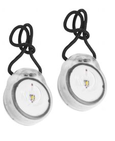 LED Zipper Pull - 2pk - White