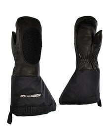 Deerskin Genuine Leather Mitt w/ Detachable Liner