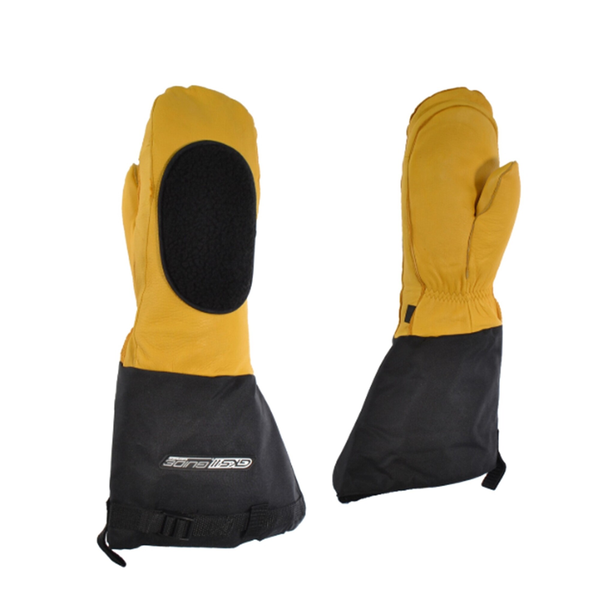 GKS Deerskin Genuine Leather Mitt w/ Detachable Liner