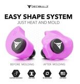 Decibullz Custom Molded Earplugs, 31dB, Remoldable