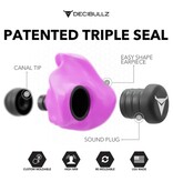 Decibullz Custom Molded Earplugs, 31dB, Remoldable