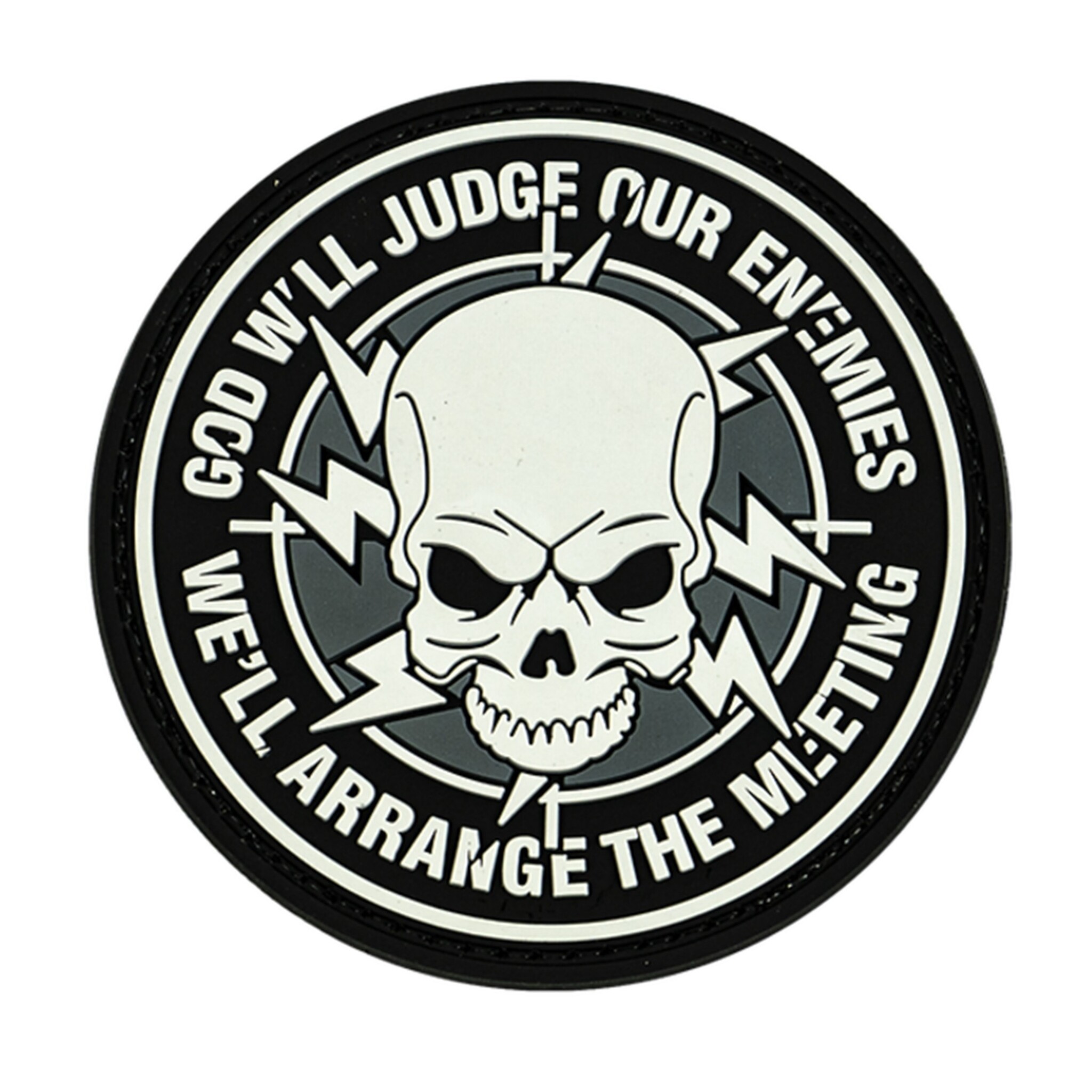 Merica Life God Will Judge Our Enemies Patch