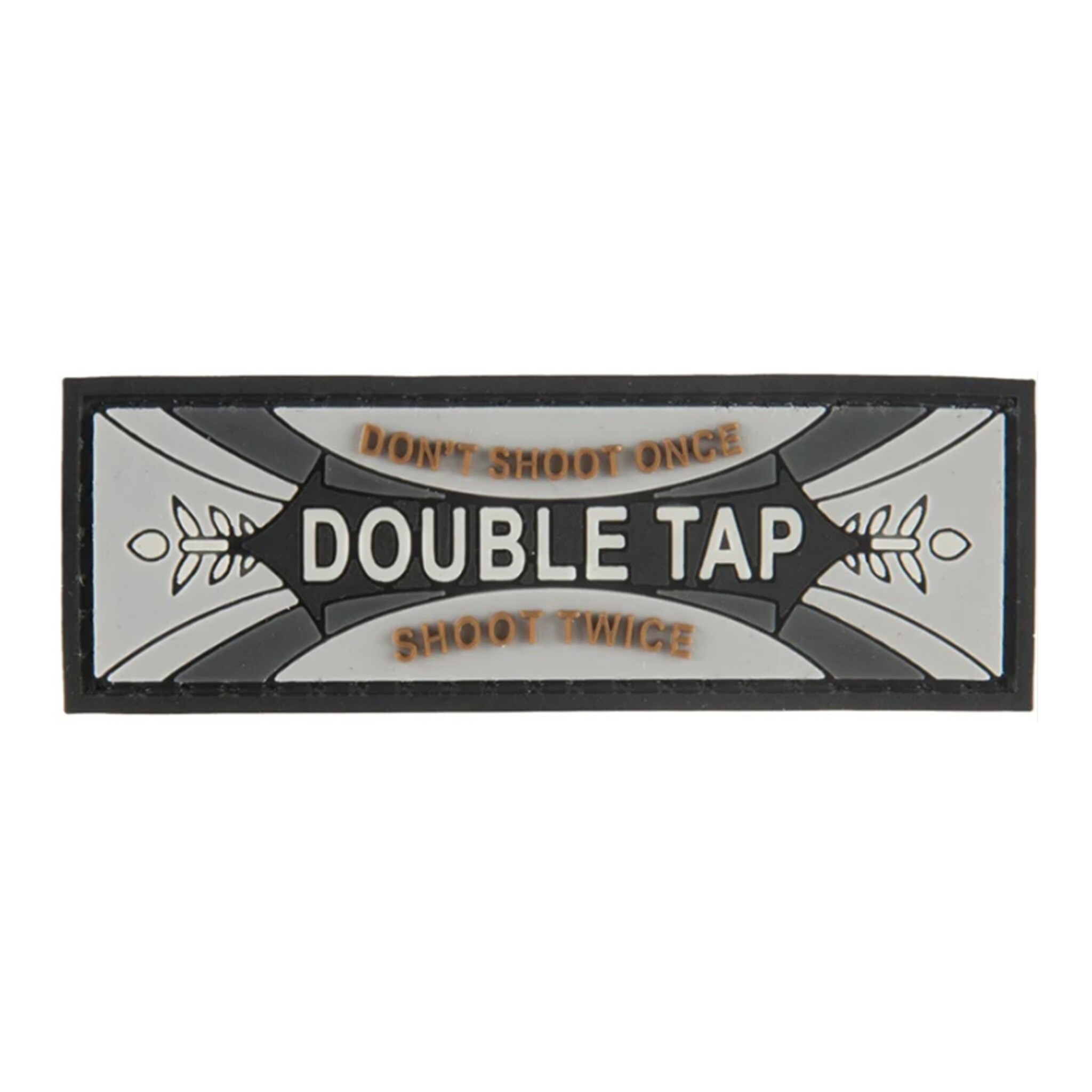 Merica Life Dont Shoot Once, Shoot Twice Double Tap Patch