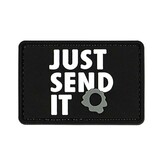 Merica Life Just Send It - Black & White Patch