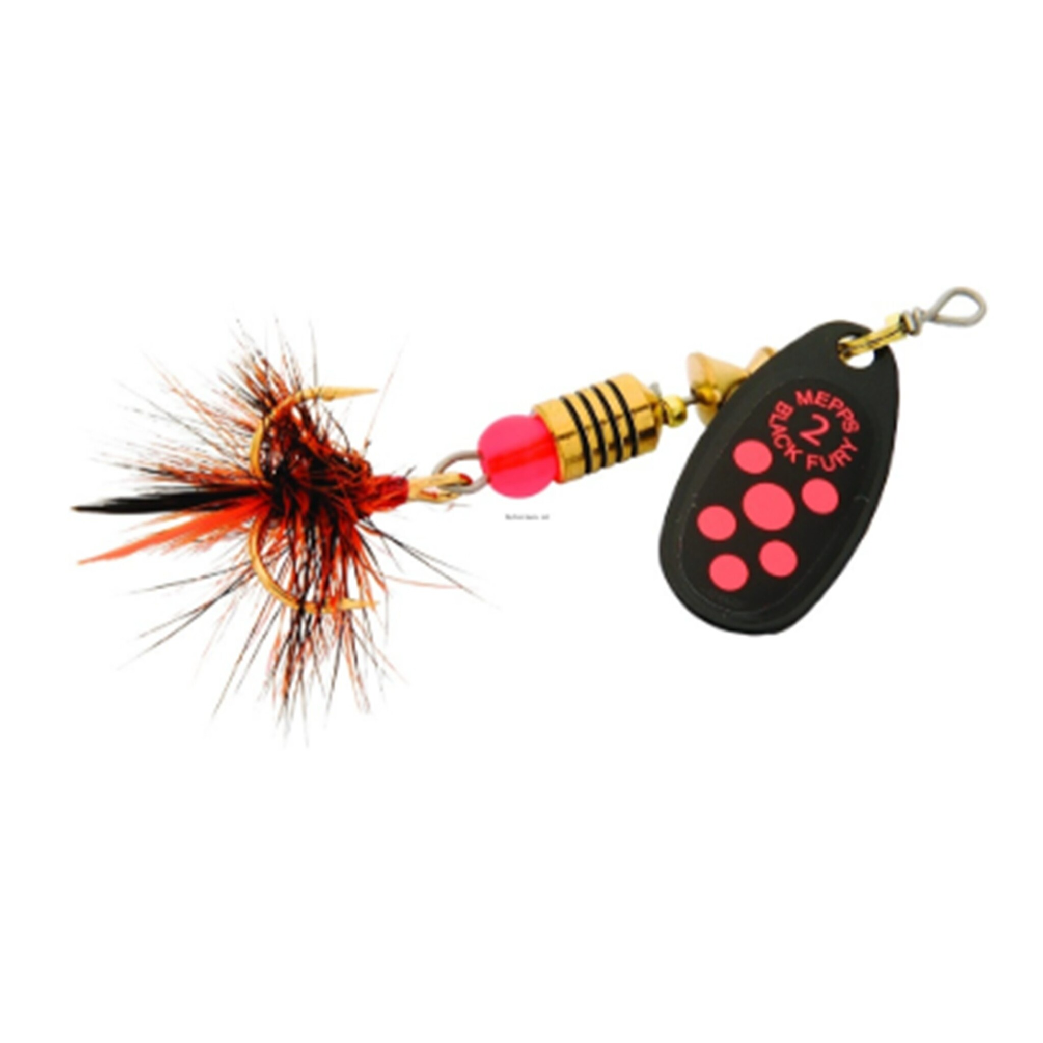 Mepps Black Fury Plain #2