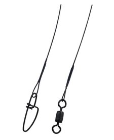 Wire Wound Steelon Leader, 3pk, 9", w/ Cross-Lok Snaps