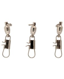 Ball Bearing, Swivel, Nickel, 3pk