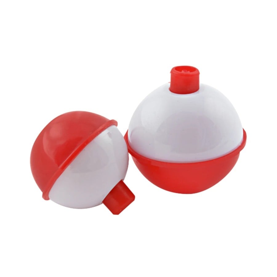Danielson Snap-on Float Red/White 2" 2pk