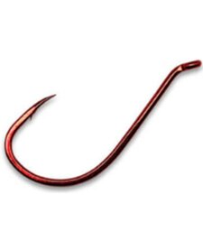 Octopus Hook, 2/0, Barbed, Needle Point, 6pk