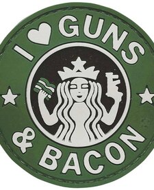 I Love Guns & Bacon - Green