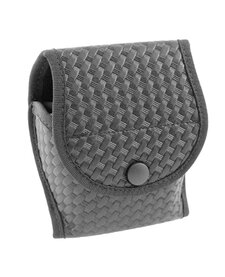 Double Handcuff Case with Flap - Basketweave