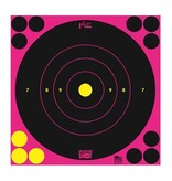 Pro-Shot Splatter Shot 8" Bullseye Target - Peel & Stick - 6pk