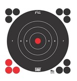 Pro-Shot Splatter Shot 8" Bullseye Target - Peel & Stick - 6pk